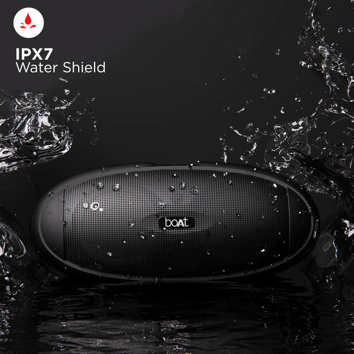 boAt Rugby Plus 16W Portable Bluetooth Speaker IPX7 7Hr - CarrotKart | India's first Open Box ecommerce platform