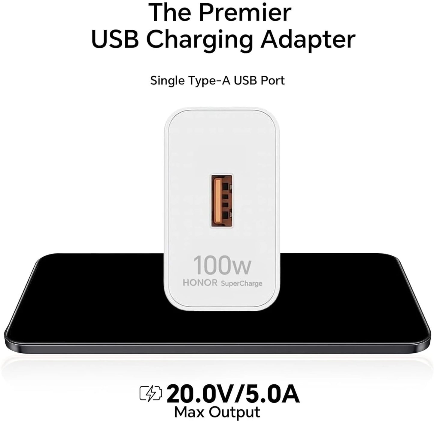 Honor SuperCharge 100W USB-C Fast Charger Adapter